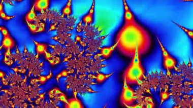 Soyut Bilgisayar Fraktal Tasarımı. Fraktal hiç bitmeyen bir desen. Fraktallar, farklı ölçeklerde kendine benzeyen sonsuz derecede karmaşık kalıplardır. Cep telefonu duvar kağıdı için harika.