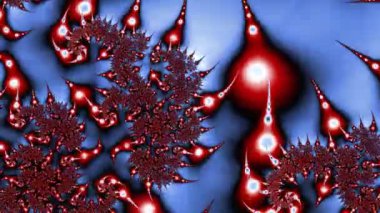 Soyut Bilgisayar Fraktal Tasarımı. Fraktal hiç bitmeyen bir desen. Fraktallar, farklı ölçeklerde kendine benzeyen sonsuz derecede karmaşık kalıplardır. Cep telefonu duvar kağıdı için harika.