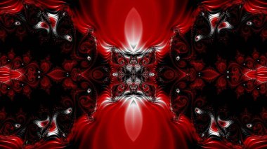 Soyut Bilgisayar Fraktal Tasarımı. Fraktal hiç bitmeyen bir desen. Fraktallar, farklı ölçeklerde kendine benzeyen sonsuz derecede karmaşık kalıplardır. Cep telefonu duvar kağıdı için harika.