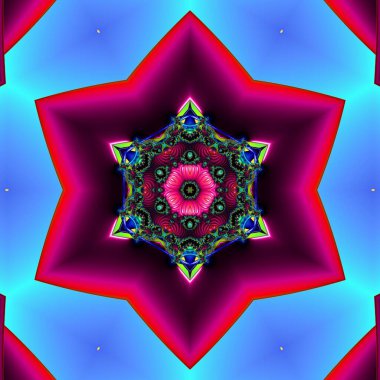 Soyut Bilgisayar Fraktal Tasarımı. Fraktal hiç bitmeyen bir desen. Fraktallar, farklı ölçeklerde kendine benzeyen sonsuz derecede karmaşık kalıplardır. Cep telefonu duvar kağıdı için harika.