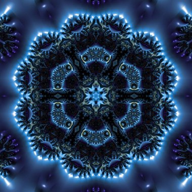 Soyut Bilgisayar Fraktal Tasarımı. Fraktal hiç bitmeyen bir desen. Fraktallar, farklı ölçeklerde kendine benzeyen sonsuz derecede karmaşık kalıplardır. Cep telefonu duvar kağıdı için harika.