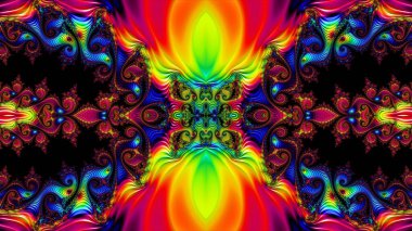 Soyut Bilgisayar Fraktal Tasarımı. Fraktal hiç bitmeyen bir desen. Fraktallar, farklı ölçeklerde kendine benzeyen sonsuz derecede karmaşık kalıplardır. Cep telefonu duvar kağıdı için harika.