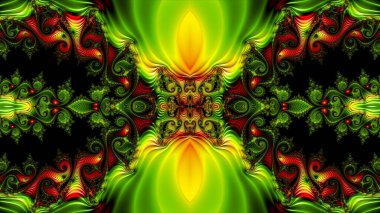 Soyut Bilgisayar Fraktal Tasarımı. Fraktal hiç bitmeyen bir desen. Fraktallar, farklı ölçeklerde kendine benzeyen sonsuz derecede karmaşık kalıplardır. Cep telefonu duvar kağıdı için harika.