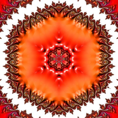 Soyut Bilgisayar Fraktal Tasarımı. Fraktal hiç bitmeyen bir desen. Fraktallar, farklı ölçeklerde kendine benzeyen sonsuz derecede karmaşık kalıplardır. Cep telefonu duvar kağıdı için harika.