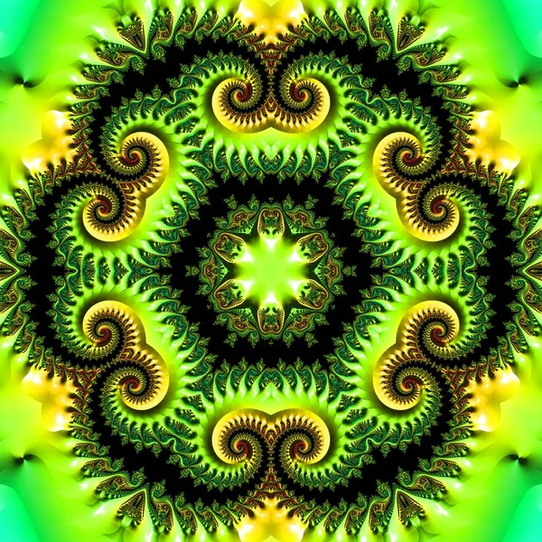 Αφηρημένος Υπολογιστής Που Δημιουργείται Fractal Σχεδιασμός Φράκταλ Είναι Ένα Ατέρμονο — Φωτογραφία Αρχείου