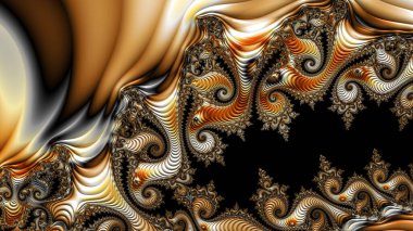 Soyut Bilgisayar Fraktal Tasarımı. Fraktal hiç bitmeyen bir desen. Fraktallar, farklı ölçeklerde kendine benzeyen sonsuz derecede karmaşık kalıplardır. Cep telefonu duvar kağıdı için harika.