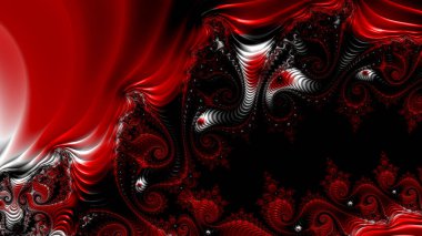 Soyut Bilgisayar Fraktal Tasarımı. Fraktal hiç bitmeyen bir desen. Fraktallar, farklı ölçeklerde kendine benzeyen sonsuz derecede karmaşık kalıplardır. Cep telefonu duvar kağıdı için harika.