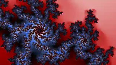 Soyut Bilgisayar Fraktal Tasarımı. Fraktal hiç bitmeyen bir desen. Fraktallar, farklı ölçeklerde kendine benzeyen sonsuz derecede karmaşık kalıplardır. Cep telefonu duvar kağıdı için harika.