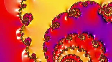 Soyut Bilgisayar Fraktal Tasarımı. Fraktal hiç bitmeyen bir desen. Fraktallar, farklı ölçeklerde kendine benzeyen sonsuz derecede karmaşık kalıplardır. Cep telefonu duvar kağıdı için harika.