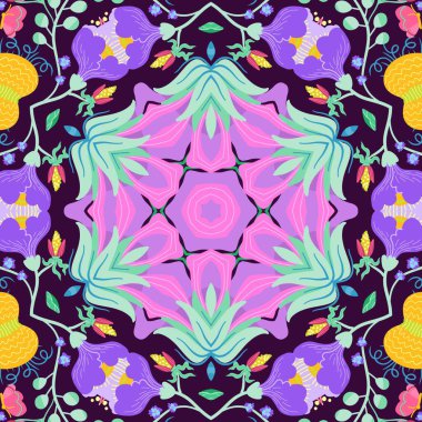 Soyut Bilgisayar Fraktal Tasarımı. Fraktal hiç bitmeyen bir desen. Fraktallar, farklı ölçeklerde kendine benzeyen sonsuz derecede karmaşık kalıplardır. Cep telefonu duvar kağıdı için harika.