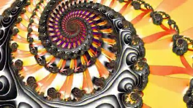 Soyut Bilgisayar Fraktal Tasarımı. Fraktal hiç bitmeyen bir desen. Fraktallar, farklı ölçeklerde kendine benzeyen sonsuz derecede karmaşık kalıplardır. Cep telefonu duvar kağıdı için harika.