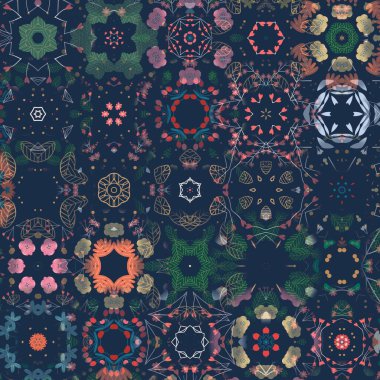 Soyut Bilgisayar Fraktal Tasarımı. Fraktal hiç bitmeyen bir desen. Fraktallar, farklı ölçeklerde kendine benzeyen sonsuz derecede karmaşık kalıplardır. Cep telefonu duvar kağıdı için harika.