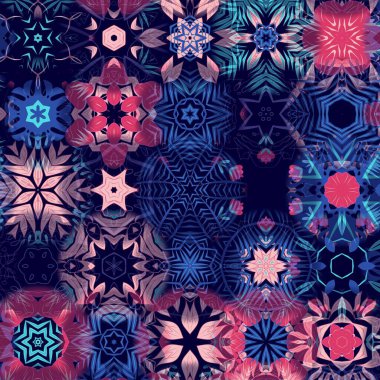 Soyut Bilgisayar Fraktal Tasarımı. Fraktal hiç bitmeyen bir desen. Fraktallar, farklı ölçeklerde kendine benzeyen sonsuz derecede karmaşık kalıplardır. Cep telefonu duvar kağıdı için harika.