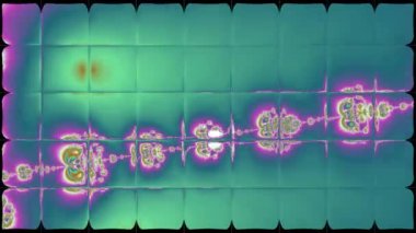 Soyut Bilgisayar Fraktal Tasarımı. Fraktal hiç bitmeyen bir desen. Fraktallar, farklı ölçeklerde kendine benzeyen sonsuz derecede karmaşık kalıplardır. Cep telefonu duvar kağıdı için harika.