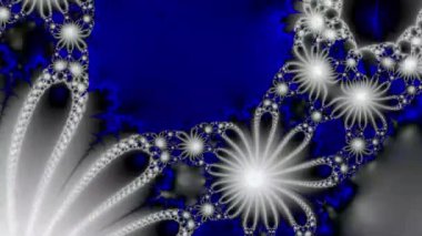 Soyut Bilgisayar Fraktal Tasarımı. Fraktal hiç bitmeyen bir desen. Fraktallar, farklı ölçeklerde kendine benzeyen sonsuz derecede karmaşık kalıplardır. Cep telefonu duvar kağıdı için harika.