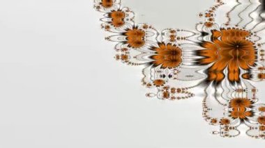 Soyut Bilgisayar Fraktal Tasarımı. Fraktal hiç bitmeyen bir desen. Fraktallar, farklı ölçeklerde kendine benzeyen sonsuz derecede karmaşık kalıplardır. Cep telefonu duvar kağıdı için harika.