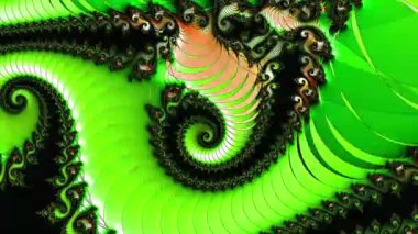 Soyut Bilgisayar Fraktal Tasarımı. Fraktal hiç bitmeyen bir desen. Fraktallar, farklı ölçeklerde kendine benzeyen sonsuz derecede karmaşık kalıplardır. Cep telefonu duvar kağıdı için harika.