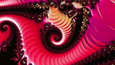 Soyut Bilgisayar Fraktal Tasarımı. Fraktal hiç bitmeyen bir desen. Fraktallar, farklı ölçeklerde kendine benzeyen sonsuz derecede karmaşık kalıplardır. Cep telefonu duvar kağıdı için harika.