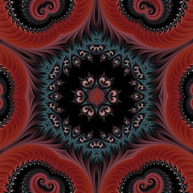 Soyut Bilgisayar Fraktal Tasarımı. Fraktal hiç bitmeyen bir desen. Fraktallar, farklı ölçeklerde kendine benzeyen sonsuz derecede karmaşık kalıplardır. Cep telefonu duvar kağıdı için harika.