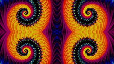 Soyut Bilgisayar Fraktal Tasarımı. Fraktal hiç bitmeyen bir desen. Fraktallar, farklı ölçeklerde kendine benzeyen sonsuz derecede karmaşık kalıplardır. Cep telefonu duvar kağıdı için harika.