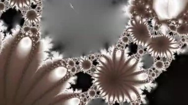 Soyut Bilgisayar Fraktal Tasarımı. Fraktal hiç bitmeyen bir desen. Fraktallar, farklı ölçeklerde kendine benzeyen sonsuz derecede karmaşık kalıplardır. Cep telefonu duvar kağıdı için harika.