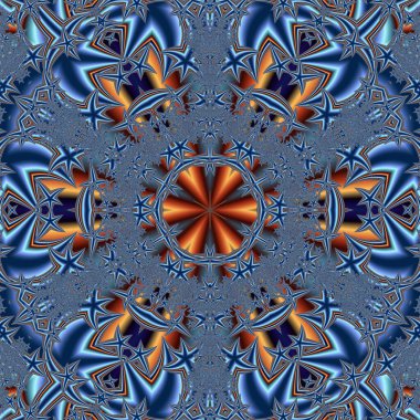 Soyut Bilgisayar Fraktal Tasarımı. Fraktal hiç bitmeyen bir desen. Fraktallar, farklı ölçeklerde kendine benzeyen sonsuz derecede karmaşık kalıplardır. Cep telefonu duvar kağıdı için harika.