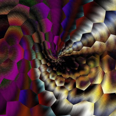 Soyut Bilgisayar Fraktal Tasarımı. Fraktal hiç bitmeyen bir desen. Fraktallar, farklı ölçeklerde kendine benzeyen sonsuz derecede karmaşık kalıplardır. Cep telefonu duvar kağıdı için harika.