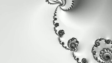 Soyut Bilgisayar Fraktal Tasarımı. Fraktal hiç bitmeyen bir desen. Fraktallar, farklı ölçeklerde kendine benzeyen sonsuz derecede karmaşık kalıplardır. Cep telefonu duvar kağıdı için harika.