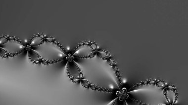 Soyut Bilgisayar Fraktal Tasarımı. Fraktal hiç bitmeyen bir desen. Fraktallar, farklı ölçeklerde kendine benzeyen sonsuz derecede karmaşık kalıplardır. Cep telefonu duvar kağıdı için harika.