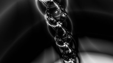 Soyut Bilgisayar Fraktal Tasarımı. Fraktal hiç bitmeyen bir desen. Fraktallar, farklı ölçeklerde kendine benzeyen sonsuz derecede karmaşık kalıplardır. Cep telefonu duvar kağıdı için harika.