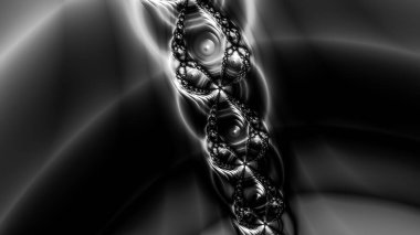 Soyut Bilgisayar Fraktal Tasarımı. Fraktal hiç bitmeyen bir desen. Fraktallar, farklı ölçeklerde kendine benzeyen sonsuz derecede karmaşık kalıplardır. Cep telefonu duvar kağıdı için harika.