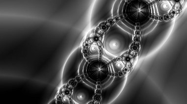 Soyut Bilgisayar Fraktal Tasarımı. Fraktal hiç bitmeyen bir desen. Fraktallar, farklı ölçeklerde kendine benzeyen sonsuz derecede karmaşık kalıplardır. Cep telefonu duvar kağıdı için harika.