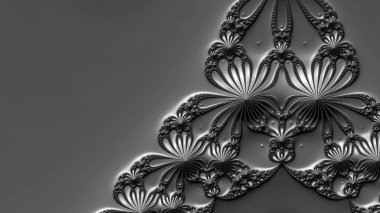 Soyut Bilgisayar Fraktal Tasarımı. Fraktal hiç bitmeyen bir desen. Fraktallar, farklı ölçeklerde kendine benzeyen sonsuz derecede karmaşık kalıplardır. Cep telefonu duvar kağıdı için harika.