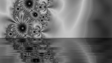 Soyut Bilgisayar Fraktal Tasarımı. Fraktal hiç bitmeyen bir desen. Fraktallar, farklı ölçeklerde kendine benzeyen sonsuz derecede karmaşık kalıplardır. Cep telefonu duvar kağıdı için harika.