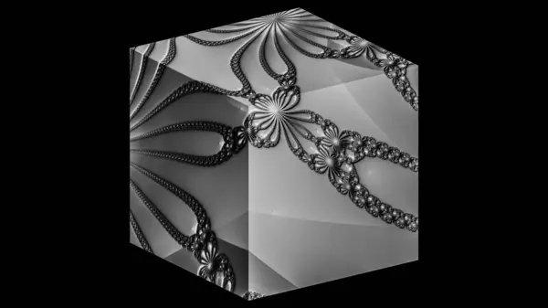 Abstract Computer Generated Fractal Design Fractal Padrão Interminável Fractais São — Fotografia de Stock