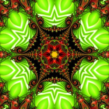 Soyut Bilgisayar Fraktal Tasarımı. Fraktal hiç bitmeyen bir desen. Fraktallar, farklı ölçeklerde kendine benzeyen sonsuz derecede karmaşık kalıplardır. Cep telefonu duvar kağıdı için harika.