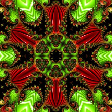 Soyut Bilgisayar Fraktal Tasarımı. Fraktal hiç bitmeyen bir desen. Fraktallar, farklı ölçeklerde kendine benzeyen sonsuz derecede karmaşık kalıplardır. Cep telefonu duvar kağıdı için harika.