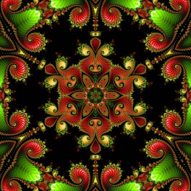 Soyut Bilgisayar Fraktal Tasarımı. Fraktal hiç bitmeyen bir desen. Fraktallar, farklı ölçeklerde kendine benzeyen sonsuz derecede karmaşık kalıplardır. Cep telefonu duvar kağıdı için harika.