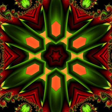 Soyut Bilgisayar Fraktal Tasarımı. Fraktal hiç bitmeyen bir desen. Fraktallar, farklı ölçeklerde kendine benzeyen sonsuz derecede karmaşık kalıplardır. Cep telefonu duvar kağıdı için harika.