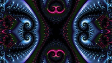 Soyut Bilgisayar Fraktal Tasarımı. Fraktal hiç bitmeyen bir desen. Fraktallar, farklı ölçeklerde kendine benzeyen sonsuz derecede karmaşık kalıplardır. Cep telefonu duvar kağıdı için harika.
