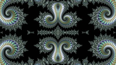 Soyut Bilgisayar Fraktal Tasarımı. Fraktal hiç bitmeyen bir desen. Fraktallar, farklı ölçeklerde kendine benzeyen sonsuz derecede karmaşık kalıplardır. Cep telefonu duvar kağıdı için harika.