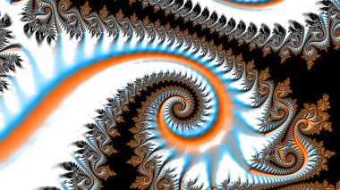Soyut Bilgisayar Fraktal Tasarımı. Fraktal hiç bitmeyen bir desen. Fraktallar, farklı ölçeklerde kendine benzeyen sonsuz derecede karmaşık kalıplardır. Cep telefonu duvar kağıdı için harika.