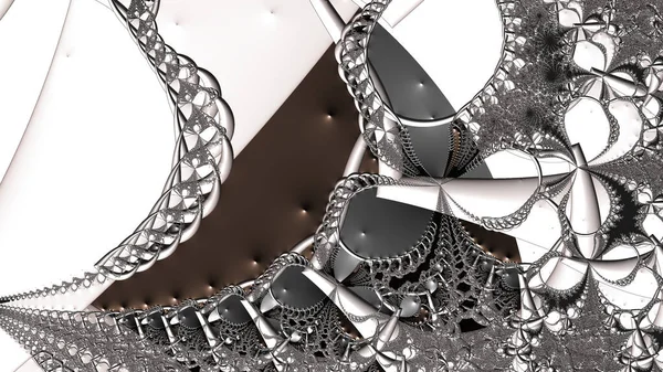 Soyut Bilgisayar Fraktal Tasarımı. Fraktal hiç bitmeyen bir desen. Fraktallar, farklı ölçeklerde kendine benzeyen sonsuz derecede karmaşık kalıplardır. Cep telefonu duvar kağıdı için harika.