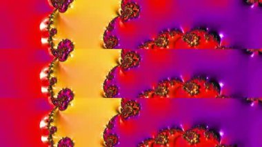 Soyut Bilgisayar Fraktal Tasarımı. Fraktal hiç bitmeyen bir desen. Fraktallar, farklı ölçeklerde kendine benzeyen sonsuz derecede karmaşık kalıplardır. Cep telefonu duvar kağıdı için harika.