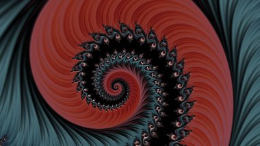 Soyut Bilgisayar Fraktal Tasarımı. Fraktal hiç bitmeyen bir desen. Fraktallar, farklı ölçeklerde kendine benzeyen sonsuz derecede karmaşık kalıplardır. Cep telefonu duvar kağıdı için harika.