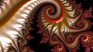 Soyut Bilgisayar Fraktal Tasarımı. Fraktal hiç bitmeyen bir desen. Fraktallar, farklı ölçeklerde kendine benzeyen sonsuz derecede karmaşık kalıplardır. Cep telefonu duvar kağıdı için harika.