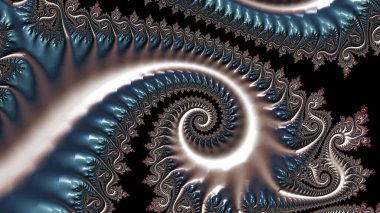 Soyut Bilgisayar Fraktal Tasarımı. Fraktal hiç bitmeyen bir desen. Fraktallar, farklı ölçeklerde kendine benzeyen sonsuz derecede karmaşık kalıplardır. Cep telefonu duvar kağıdı için harika.