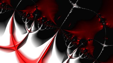 Soyut Bilgisayar Fraktal Tasarımı. Fraktal hiç bitmeyen bir desen. Fraktallar, farklı ölçeklerde kendine benzeyen sonsuz derecede karmaşık kalıplardır. Cep telefonu duvar kağıdı için harika.