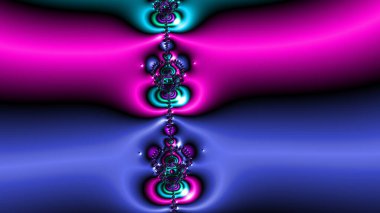 Soyut Bilgisayar Fraktal Tasarımı. Fraktal hiç bitmeyen bir desen. Fraktallar, farklı ölçeklerde kendine benzeyen sonsuz derecede karmaşık kalıplardır. Cep telefonu duvar kağıdı için harika.