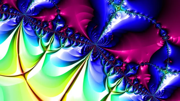 Αφηρημένος Υπολογιστής Που Δημιουργείται Fractal Σχεδιασμός Φράκταλ Είναι Ένα Ατέρμονο — Φωτογραφία Αρχείου